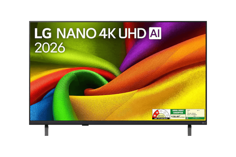 LG (43") NANO 4K UHD AI TV NU870 2026